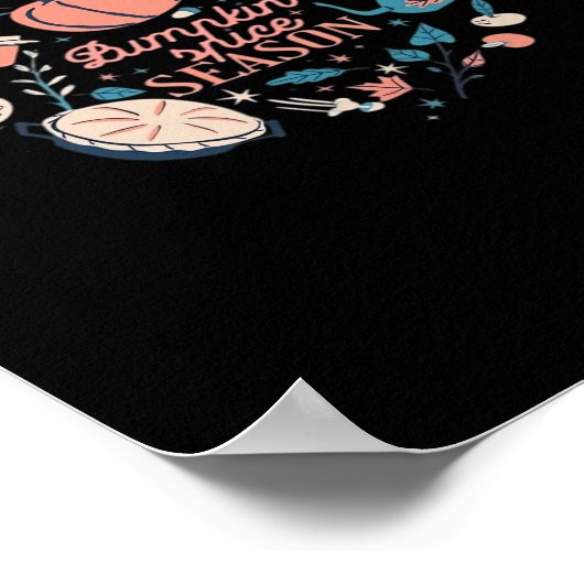 Fall Autumn Season Collection Y’all It’s Pumpkin S ポスター (角)