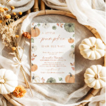 Fall Baby Shower | Boho A Little Pumpkin