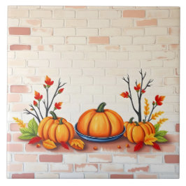 Fall Beautiful Popular Happy Thanksgiving タイル