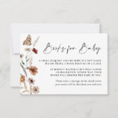 Fall Books for Baby Card ノートカード (正面)