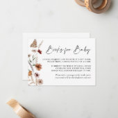 Fall Books for Baby Card ノートカード (正面/裏面インサイチュ)