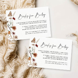 Fall Books for Baby Card  ノートカード