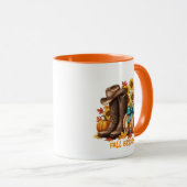 Fall Bridesmaid Coffee Cup Gift  マグカップ (正面右)