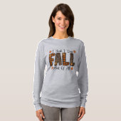 Fall Buffalo Plaid Leopard Print I Love Fall Tシャツ (正面フル)