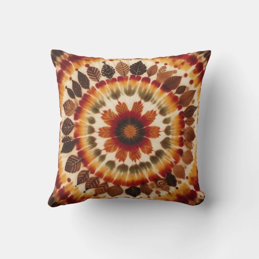Fall / Bullseye / Tie Dye  クッション (裏面)