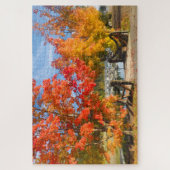 Fall by the Lake 1000 Piece Puzzle ジグソーパズル (縦)