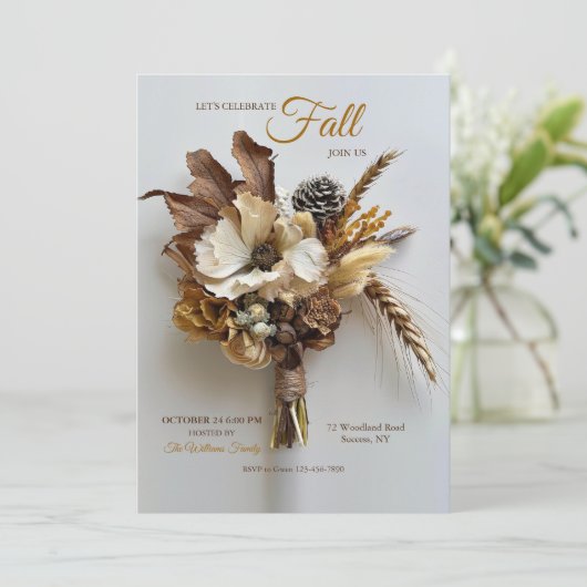 Fall Celebration 招待状 (スタンド正面)