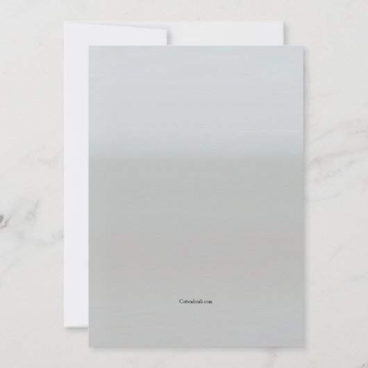 Fall Celebration 招待状 (裏面)