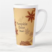 Fall Coffee Mug - "パンプキンスパイスの気分" カフェラテマグ (右)