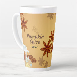 Fall Coffee Mug - "Pumpkin Spice Mood" カフェラテマグ