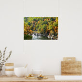 Fall Color at Ohiopyle State Park ポスター (キッチン)
