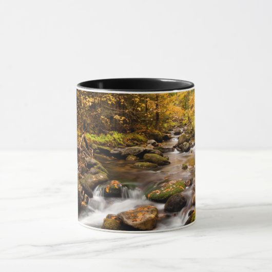 Fall Color Jefferson Brook | White Mountains マグカップ (中央)