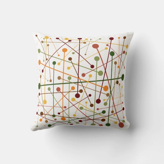 Fall Colors | Dash & Dots | クッション (裏面)