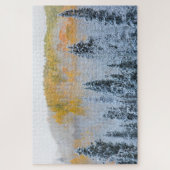 Fall Colors of Aspens & Fresh Snow Keebler Pass ジグソーパズル (縦)