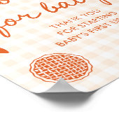 Fall Cutie Pie Baby Shower Books for Baby Game ポスター (角)