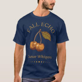 FALL ECHO Lunar Whispers Autumn Echo and Lunar Mys Tシャツ (正面)