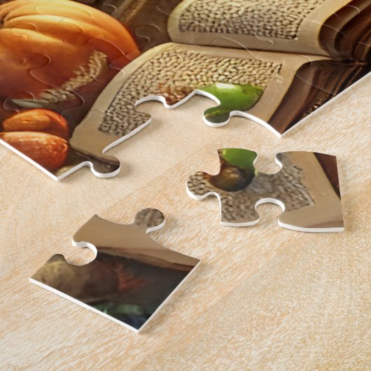 Fall Fairies Enchanting Kitchen Gathering Puzzle ジグソーパズル (側面)