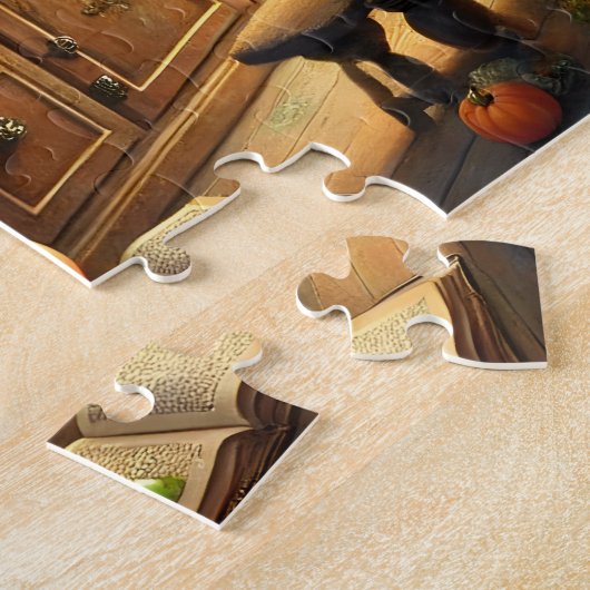 Fall Fairies Enchanting Kitchen Gathering Puzzle ジグソーパズル (側面)