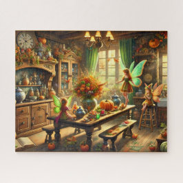 Fall Fairies Kitchen Gathering 520パズル ジグソーパズル