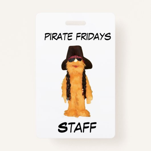 Fall Falldom Staff ID Badge  バッジ (正面)