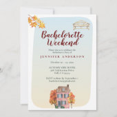 Fall favorites Rustic Bachelorette Weekend  招待状 (正面)