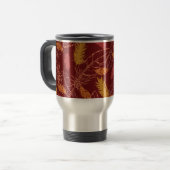 Fall Feathers Travel Mug トラベルマグ (正面左)