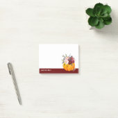 fall, floral, pumpkin notes ポストイット (オフィス)