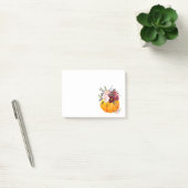 fall, floral, pumpkin notes ポストイット (オフィス)