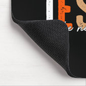 Fall For Jesus He Never Leaves Leaves Autumn Chris マウスパッド (コーナー)