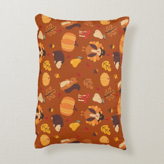 Fall Friends アクセントクッション (裏面(縦))