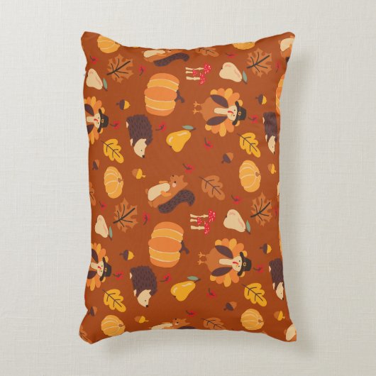 Fall Friends アクセントクッション (正面(垂直))