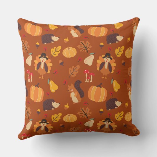 Fall Friends クッション (裏面)