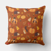 Fall Friends クッション (正面)