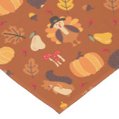 Fall Friends ショートテーブルランナー (コーナー)