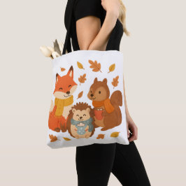 Fall Friends – Woodland Cozy Crew Tote トートバッグ