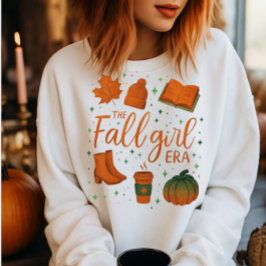 fall girl era sweatshirt , Autumn girl shirt gift  スウェットシャツ