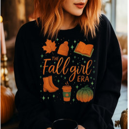 fall girl era sweatshirt , Autumn girl shirt gift  スウェットシャツ