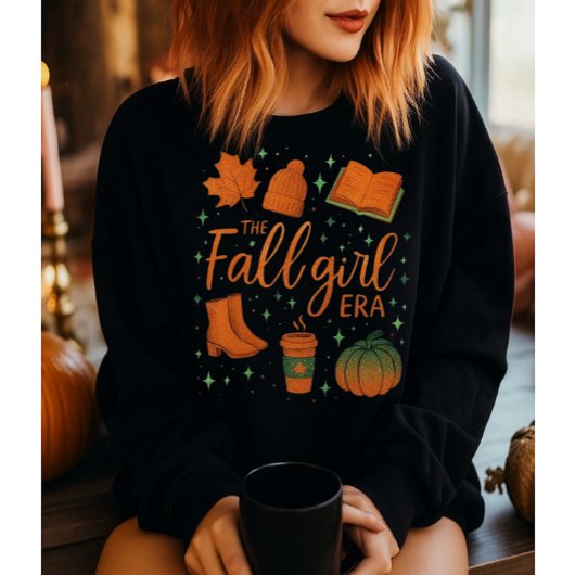 fall girl era sweatshirt , Autumn girl shirt gift  スウェットシャツ
