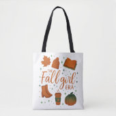 Fall girl era Tote, Autumn girl shirt gift ,TS12 トートバッグ (正面)