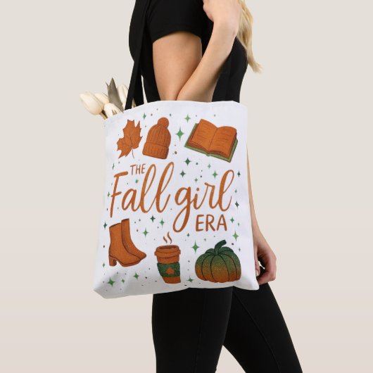 Fall girl era Tote, Autumn girl shirt gift ,TS12 トートバッグ (クローズアップ)
