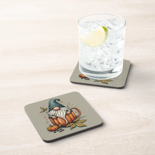 Fall gnome coaster コースター (右側)