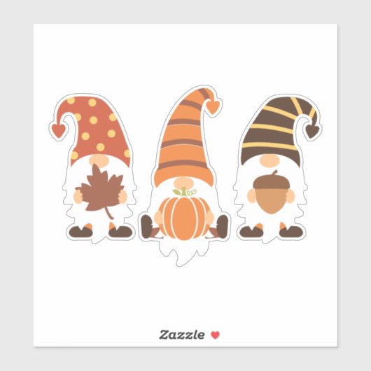 Fall Gnomes シール (シート)