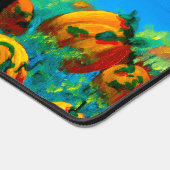 Fall Halloween Black Cats Moon Pumpkins デスクマット (コーナー)