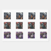 Fall Halloween Coasters Home Decor  ラッピングペーパーシート (正面3)