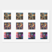 Fall Halloween Coasters Home Decor  ラッピングペーパーシート (正面)