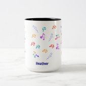 Fall/Halloween two tone coffee mug ツートーンマグカップ (中央)