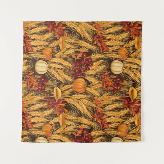 Fall Harvest タペストリー (正面(横))