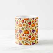 Fall Harvest Thanksgiving コーヒーマグカップ (中央)