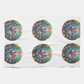 Fall in bubble  キッチンタオル (横)