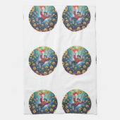 Fall in bubble  キッチンタオル (縦)